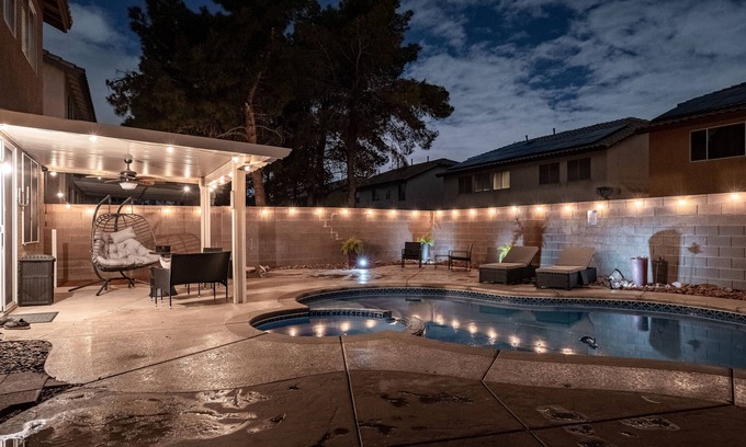 Gibson Springs House | 5BR 3BA Clean, family friendly entire home w pool, spa, games, tvs, and more