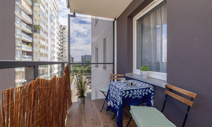 Katowice Apartment | 5th Floor Studio in Katowice by Renters