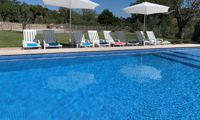 Tondela House | 6 bedroom countryhouse with pool - Casa do Sepião