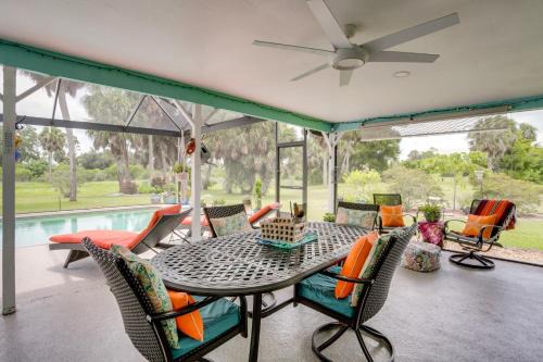 Port Charlotte - Charlotte Harbor House | 6 Mi to Fishermens Village Home with Heated Pool!