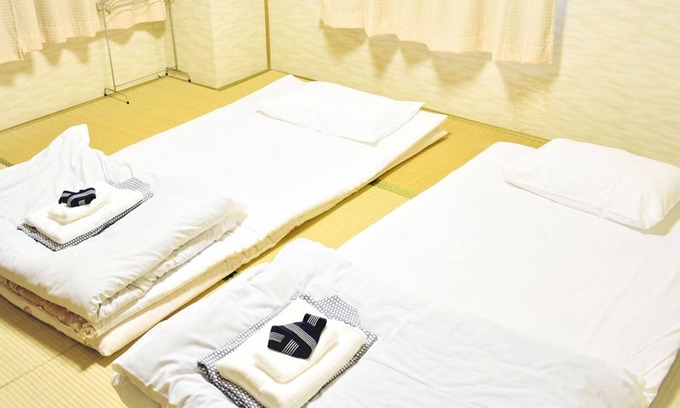Hiroshima City Centre Hotel | 6 tatami Japanesestyle room With unit bath No/Hiroshima Hiroshima