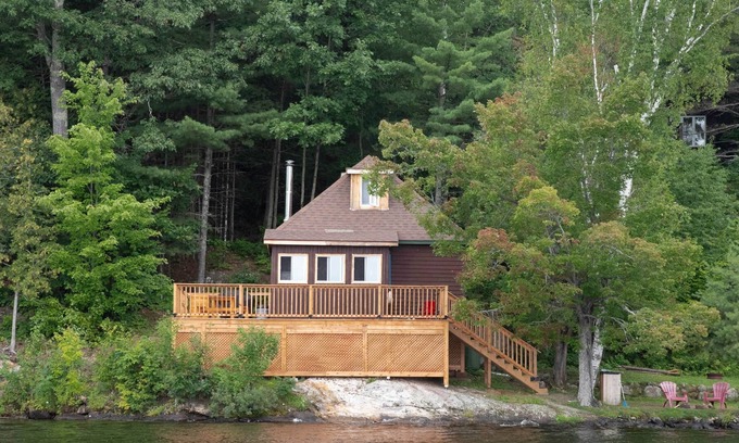 Bowman Ski Chalet | [# 6 The Lynx] Chalet overlooking the river.