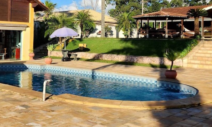 Mairinque House | 7/11 Piscina com Bar Molhado, Lareira, Quiosque