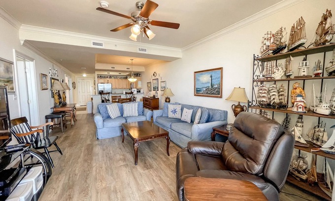 Dauphin Island Condo | 7th Floor Gulf Front Condo - Family Friendly Facility