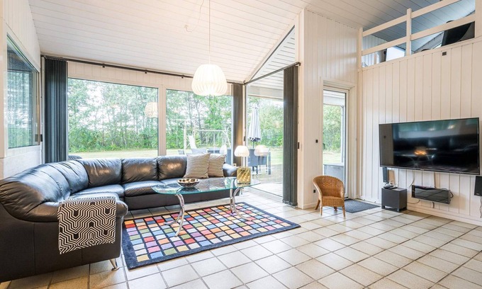 Houstrup House | 8 person holiday home in Nørre Nebel
