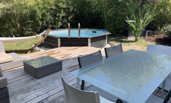 Le Bouscat House | A 10 min en Velo de Bordeaux Centre Maison Piscine