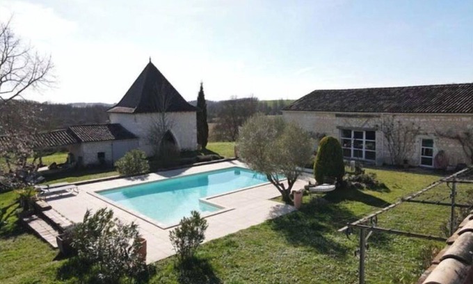 Razac-d'Eymet House | A little paradise in purple Périgord