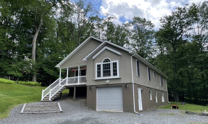 Gouldsboro House | A Perfect Getaway: Hot Tub ~ Pinball ~Game Room ~ Pet Friendly ~ Remote Office