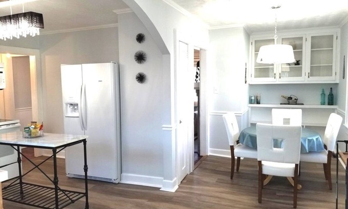 Newton House | A renovated home decorated with bling, in Newton NC