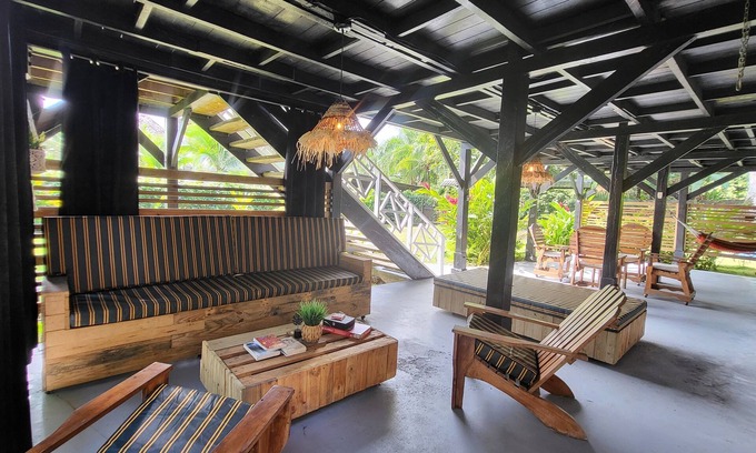 Big Creek House | A Tropical Garden House with Ocean Front.
