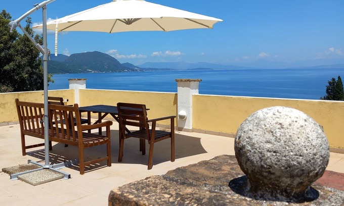 Agia Pelagia Chlomou House | A vacation home in Corfu. Pure relaxation & hospitality merged as one.