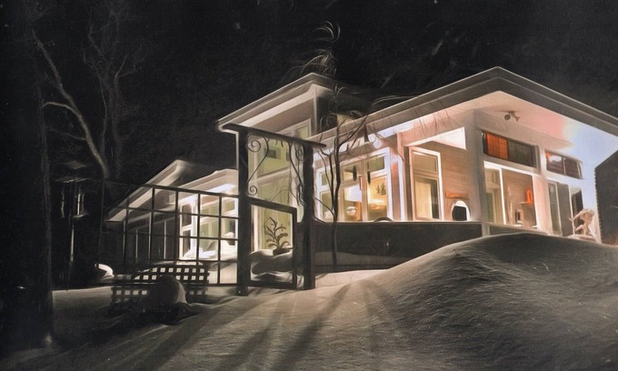 Bearsville House | A Wonderful House. High on a hill overlooking the mountains and valleys.