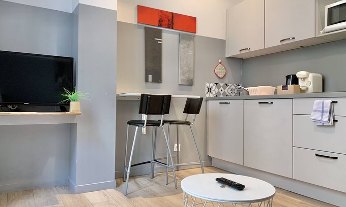 Quartier Chorier-Berriat Apartment | #A2 | Sébastien's studio 👨🏻| Calm | Fully equipped