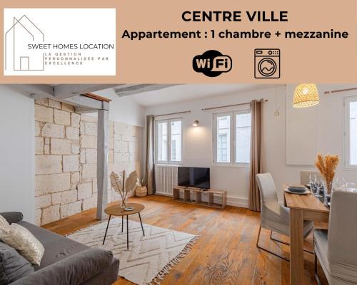 Angouleme Apartment | A2 SWEET HOMES Angoulême I Secteur Place du Palet I Appartement 6 couchages - Animaux acceptés