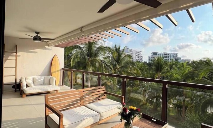 Puente del Mar Apartment | Acapulco Diamante, King Size Bed, 124m2
