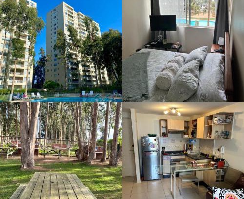 Mirasol Apartment | Acogedor Dpto Algarrobo Norte Home Office Wifi Piscinas Hidromasaje