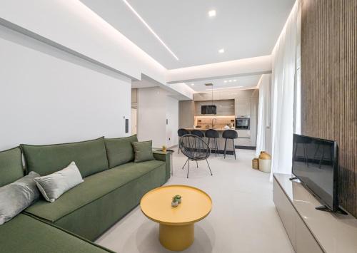 Piraeus Apartment | Acropolis view 2BD penthouse next to tram and port