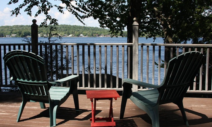 Town of Clifton House | Adirondack Lake House- fish, swim, bike, hike, paddle.Relax