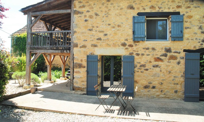 Saint-Laurent-la-Vallee House | Adorable cosy stone cottage, newly renovated, with private pool and lovely views