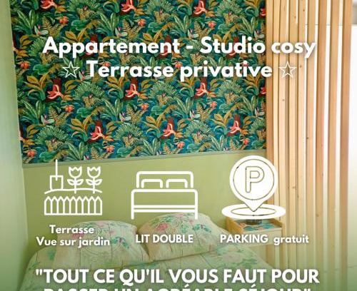 Labergement-Foigney Apartment | Adorable studio - Terrasse privative