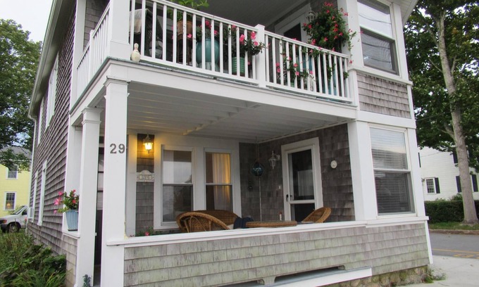 Mattapoisett Apartment | Adorable with Stunning Water Views in The Village