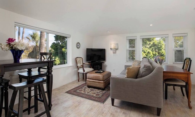 West Beach Apartment | Affordable Beach Penthouse #6 — blocks to the Beach, downtown & the Funk Zone