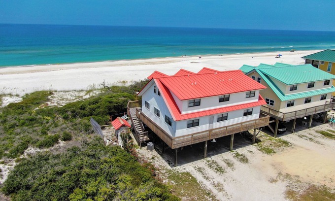 Cape San Blas House | Affordable Gulf Front Triplex