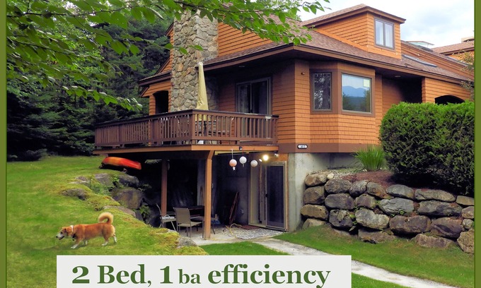 Bretton Woods Apartment | Affordable Luxury! 4per. Efficiency Ski-out Condo at Bretton Woods
