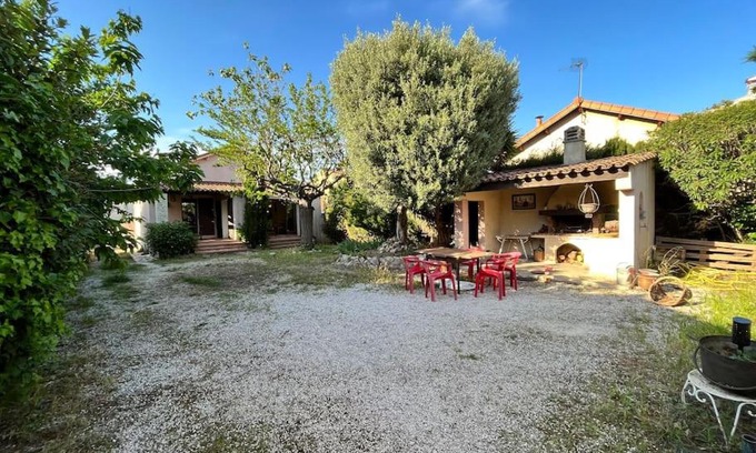 Chanot - Stade Velodrome House | Agréable maison provençale avec jardin