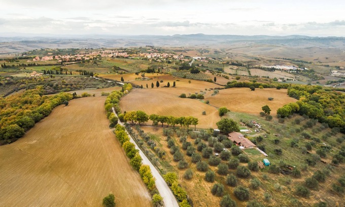 San Quirico d'Orcia Apartment | Agriturismo Cantagalli, Cedrone Apartment