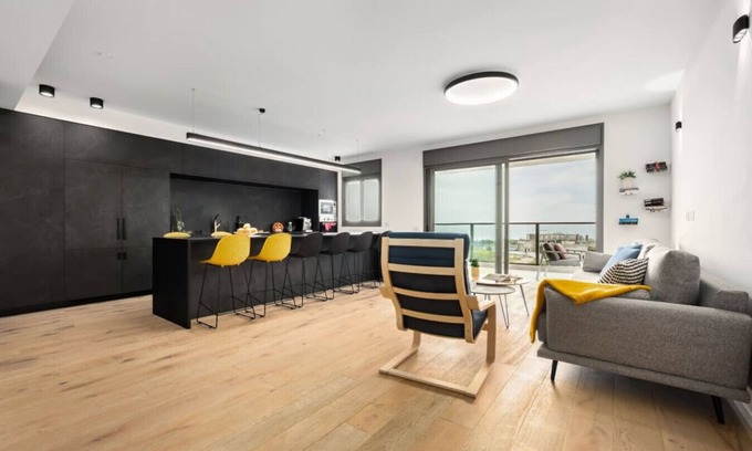 Nahariya Apartment | Akhziv Seaside Stylish Retreat