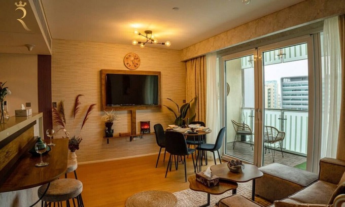 Al Raha Beach Apartment | Al Maha 1107 · Stunning Cozy 1BR - Beach Access