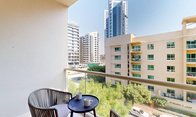 The Greens Apartment | Al Samar - Chic Upgraded Studio in The Greens