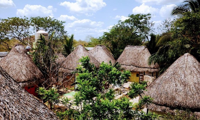 Izamal Hotel | Aldea Maya Toktli Orígenes: Alberca + Wifi-Starlink + Tour Sustentabilidad