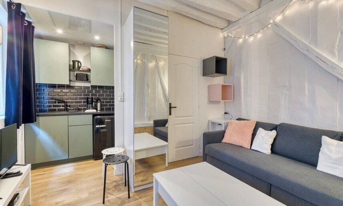 Gare-Jouvenet Apartment | Alexandra, joli studio centre