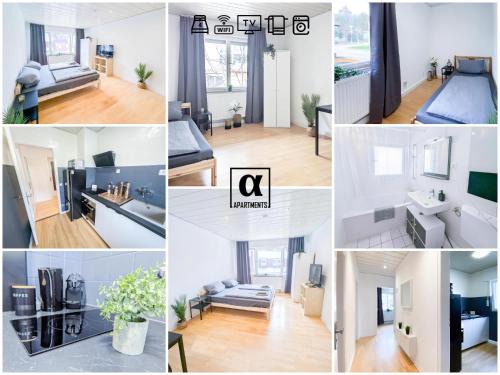 Innenstadt Apartment | ALFA Apartment Esslingen City Altstadt nahe Stuttgart Messe I 3 Zimmer 4 Betten I Bad I Küche l WIFI & SmartTV I 3BR 4Beds I Bathroom I Kitchen
