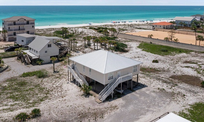 Tang-O-Mar House | All Tide Up - Miramar Beach! Gulf Views! Steps to the Beach! Great Porch Space!