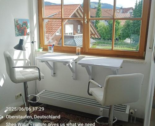 Oberstaufen Apartment | Allgäu Vibes - fußläufige Erreichbarkeit vom Bahnhof, mit Aussicht, wettergeschützter Balkon