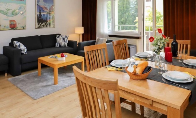 Davos-Platz Apartment | Allod Park Haus C 205 by Interhome