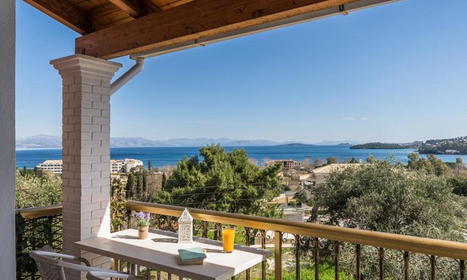 Dassia Apartment | Aloe Seaview Apartments by Konnect, 500m from Dassia Beach