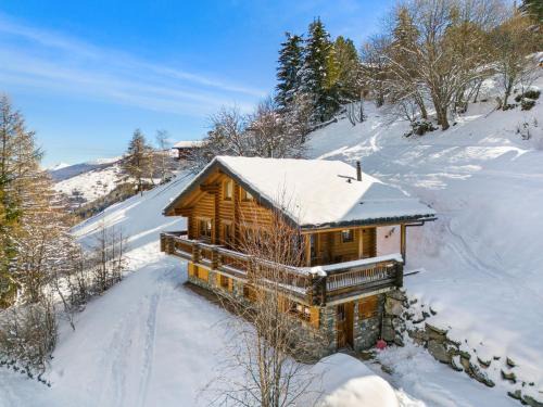 Saint-Pierre-de-Clages Ski Chalet | AlpenRose - 8 pers - avec cachet -pres des pistes