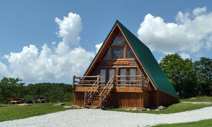 Saint Joe House | Amazing A frame cabin on RP Ranch- 4 mins from Gilbert & Buffalo National River