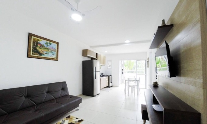 Pereque-Acu Apartment | Amazing apartment at 350m from Perequê Açu.