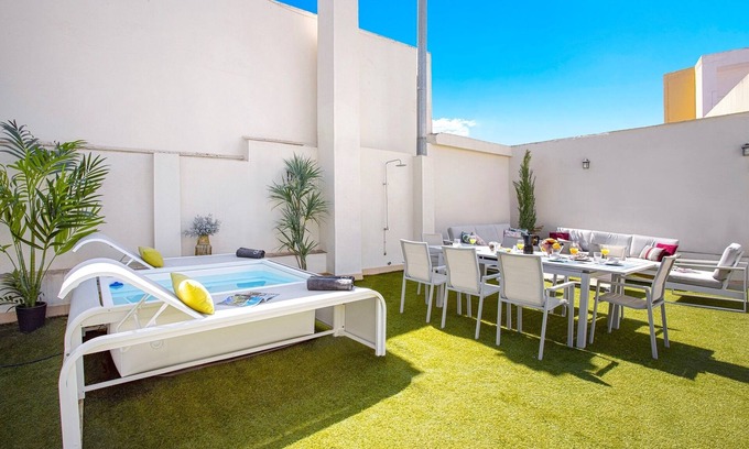 San Bartolome Apartment | Amazing apartment with terrace in Santa Cruz. Abades Terrace III