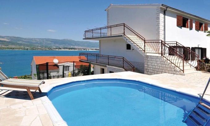 Municipality of Trogir House | Amazing home in Mastrinka with sauna