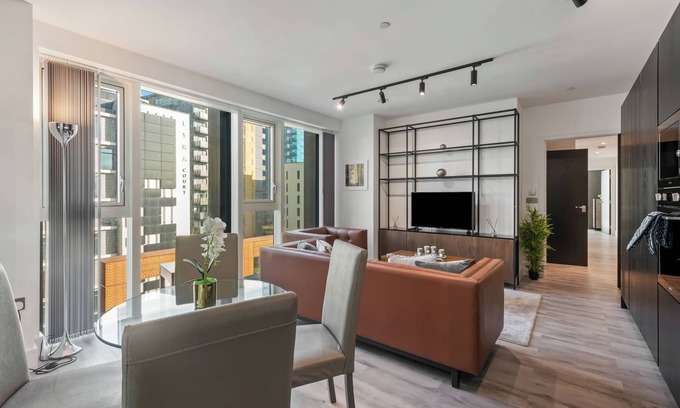North Acton Apartment | Amazing Two Bedroom in Icon Tower in North Acton by MySquare