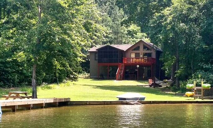 Bumpass House | Amazing Waterfront Home in Private setting w/fiber internet!