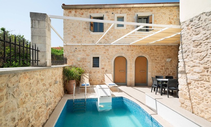 Prines Villa | An Architect's home -19th Century Stone Villa/Unique Setting/Minimalist Interior