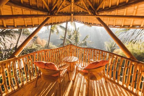 Abiansemal Villa | Ananda House 3bds Eco Bamboo House Pool River View