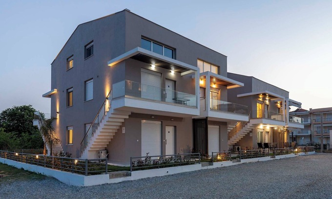 Paralia Ofryniou Apartment | Anastasia Residential Complex-One-Bedroom Apartment